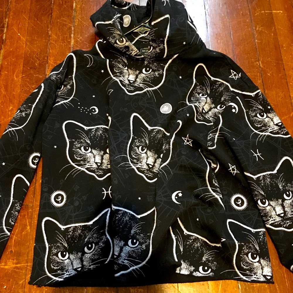 Hot Topic Crop Hoodie